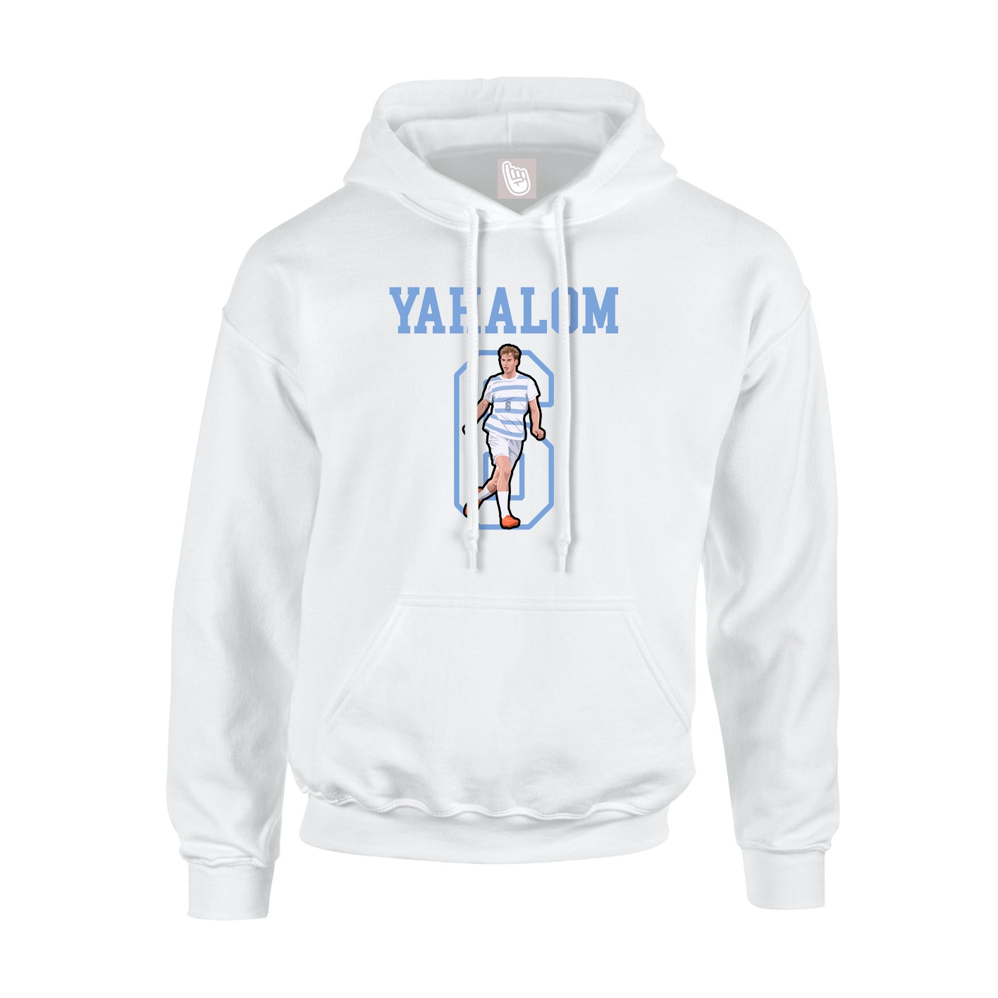 Hoodie — Shirsey in White