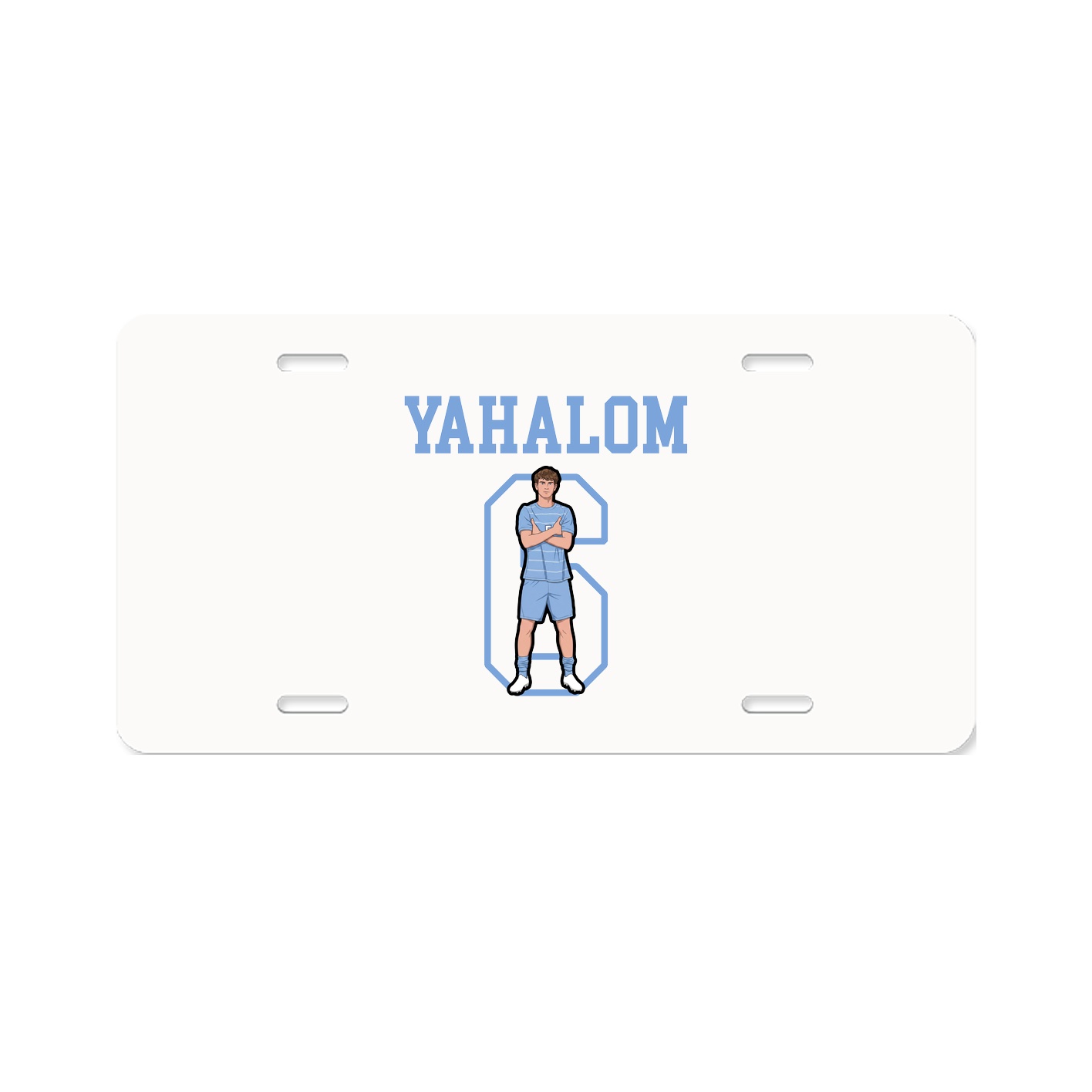 License Plate — Shirsey in Classic