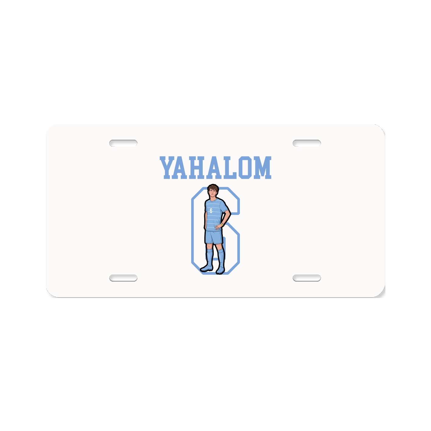 License Plate — Shirsey in Classic
