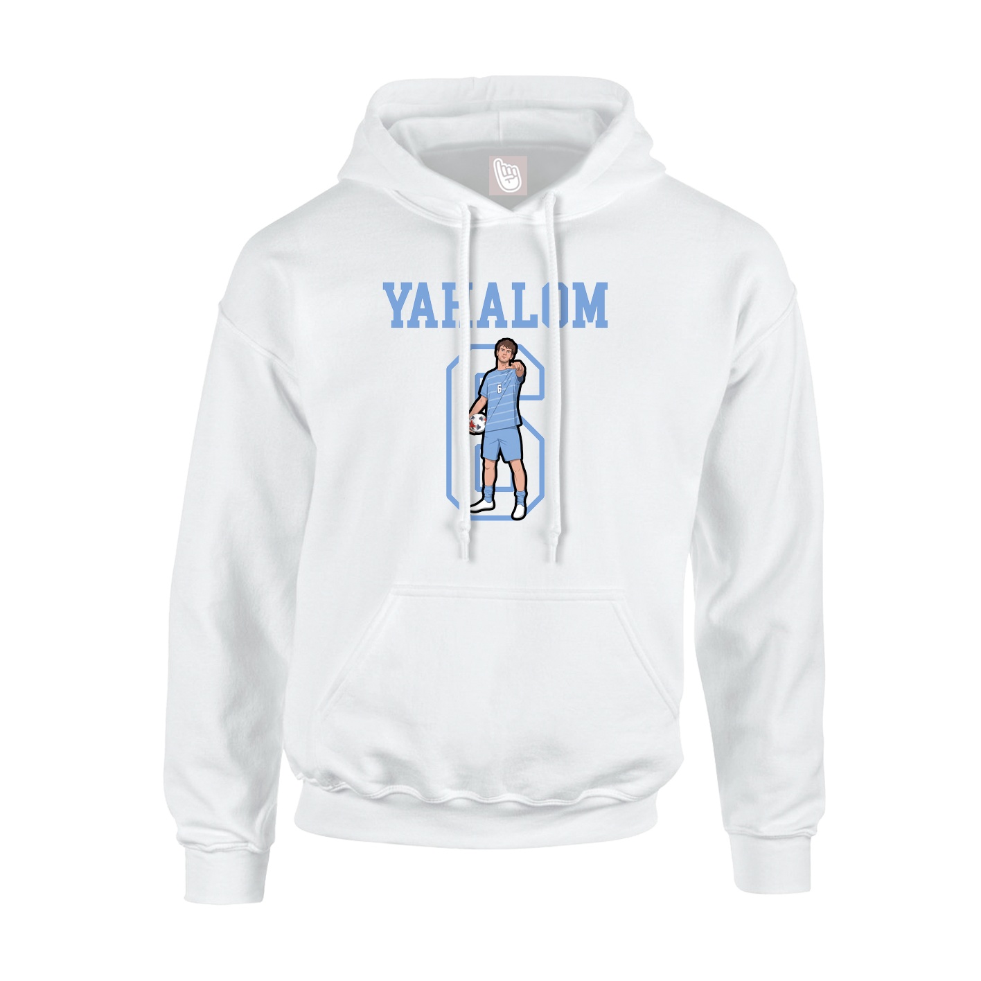 Youth Hoodie — Shirsey in White