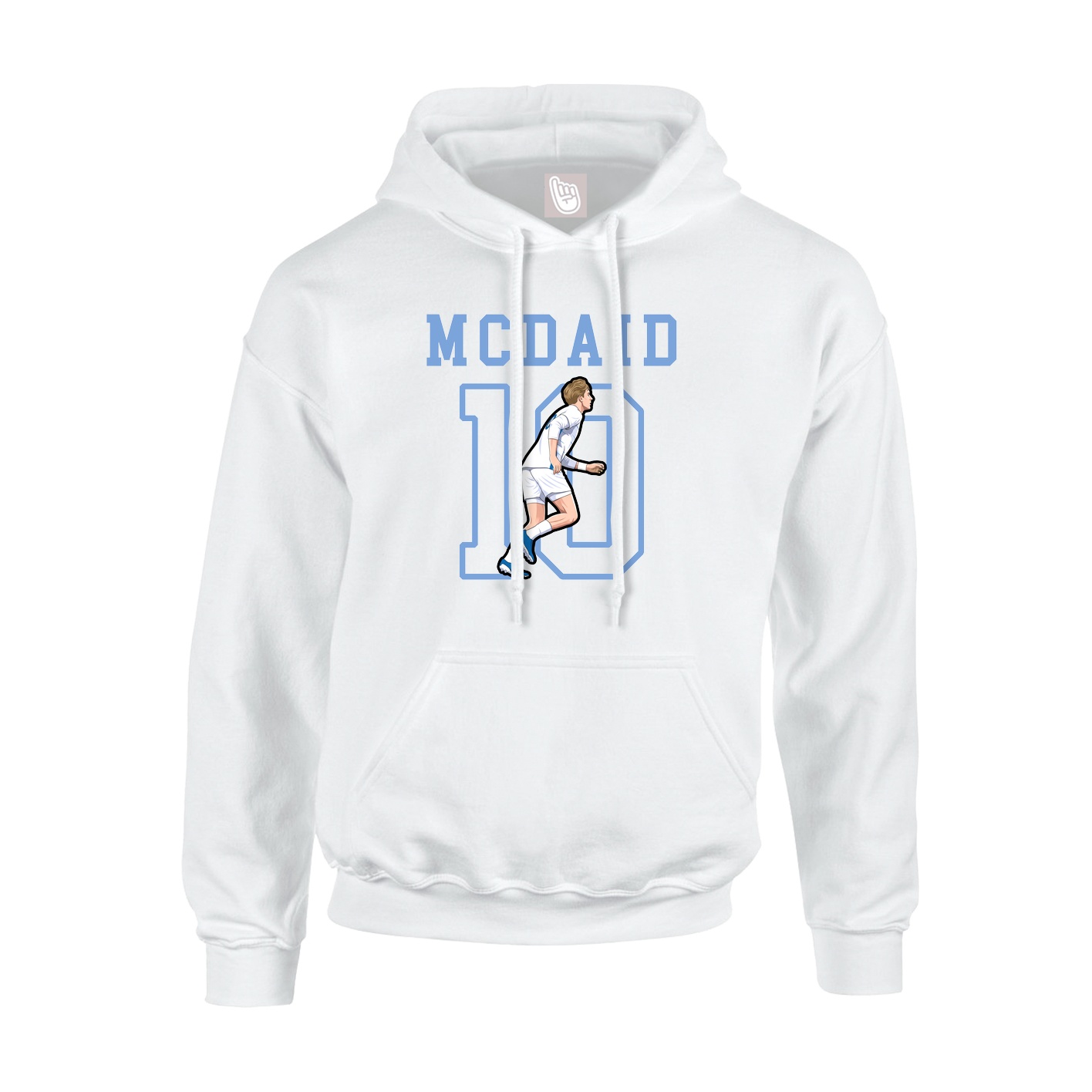 Youth Hoodie — Shirsey in White