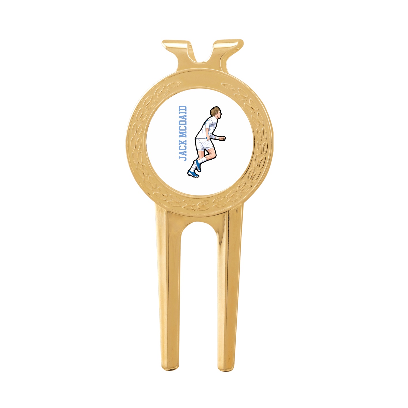 Divot Tool with Ball Marker — Name Vertical in Classic
