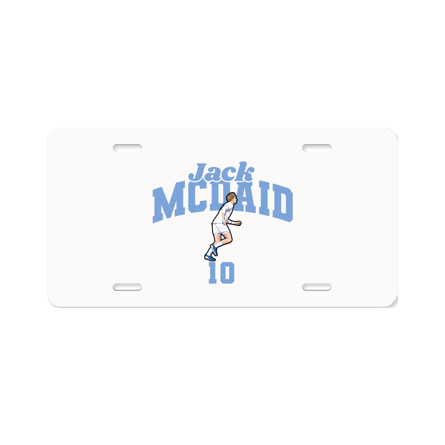 License Plate — Signature Arch in Classic