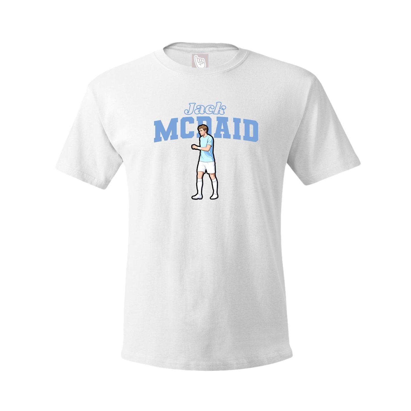 Tee — Name Arch in White