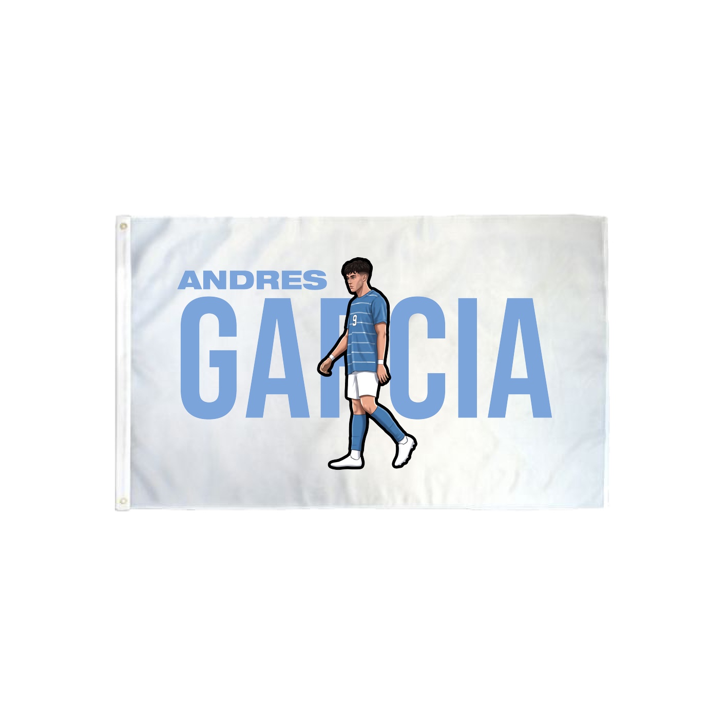 3x5 Flag — Player Name in Classic