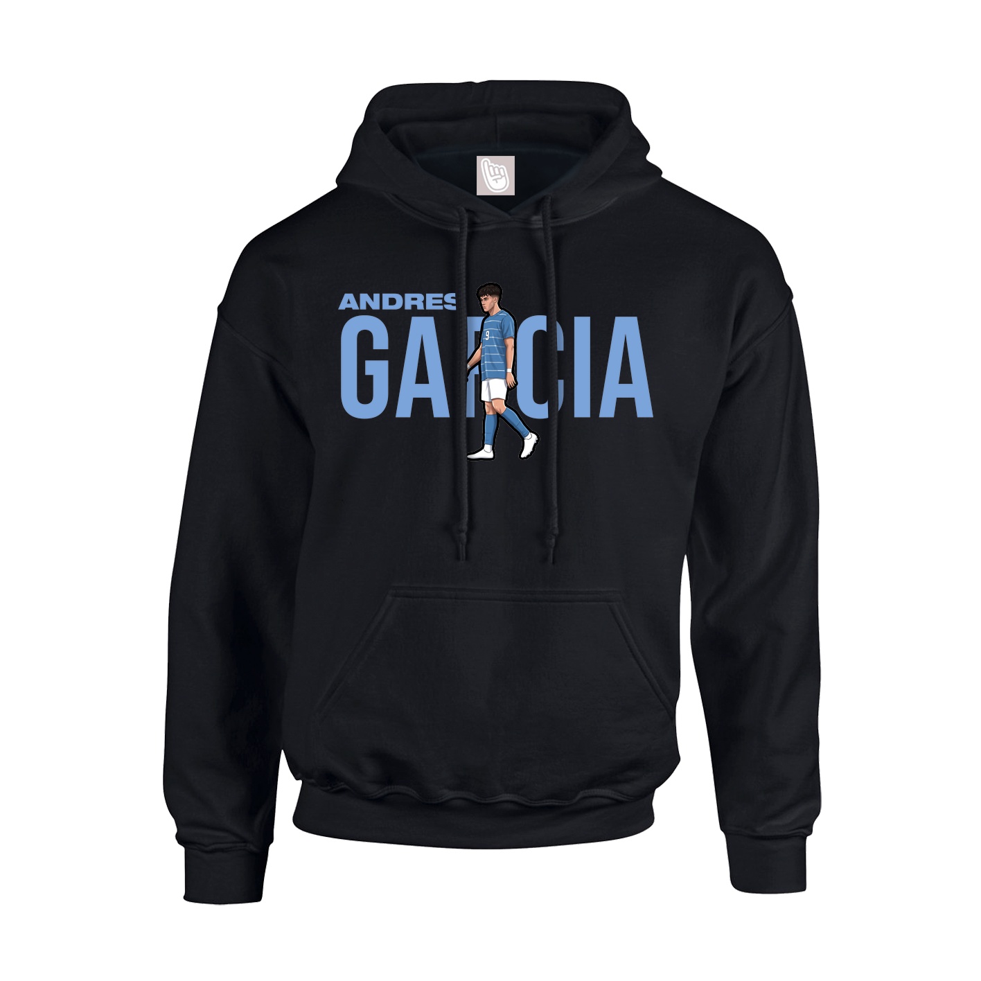 Hoodie — Player Name in Black