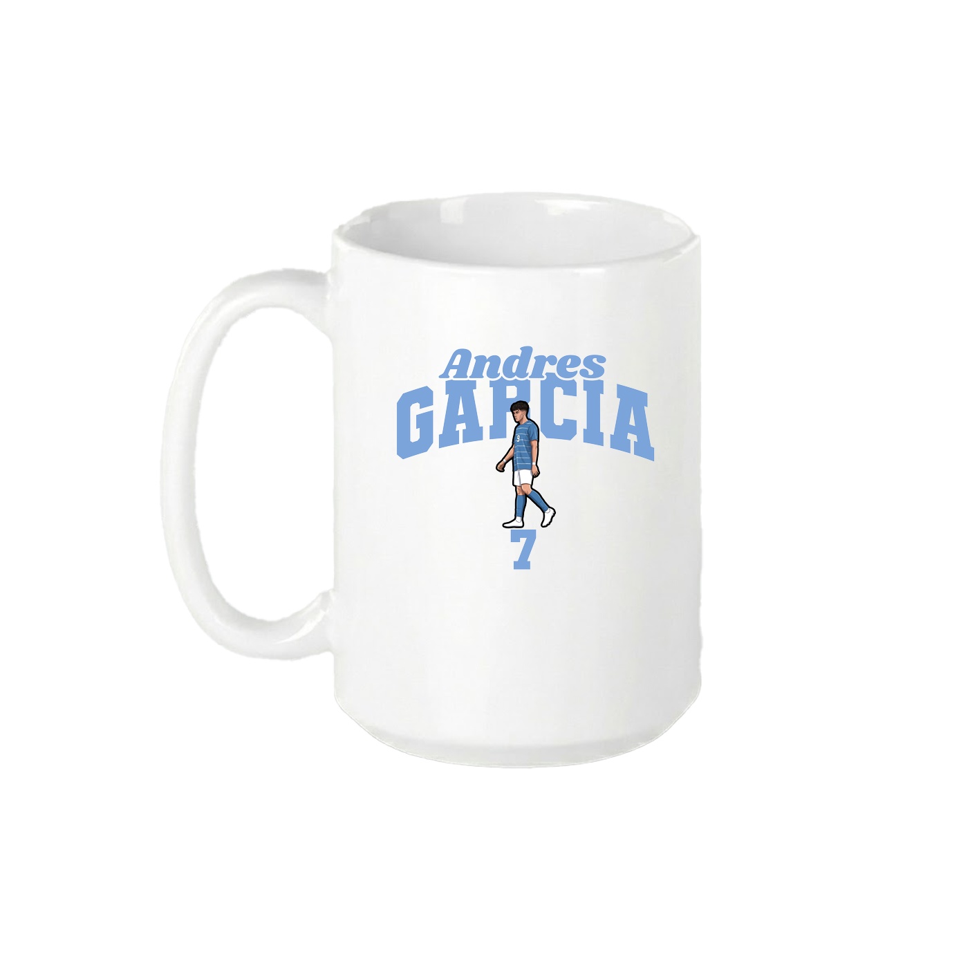 15oz Coffee Mug — Signature Arch in White