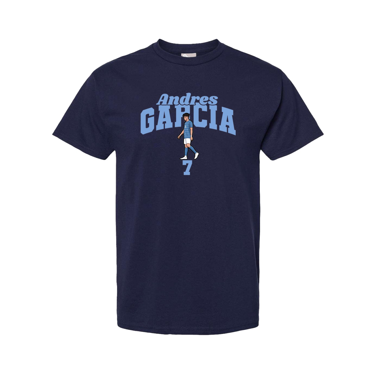 Tee — Signature Arch in Navy