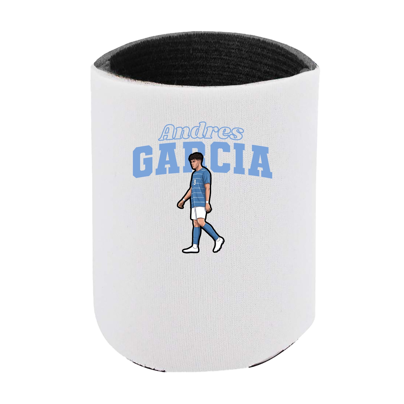 Can Holder — Name Arch in White