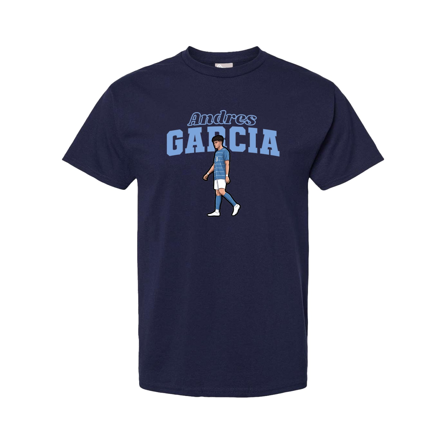 Tee — Name Arch in Navy