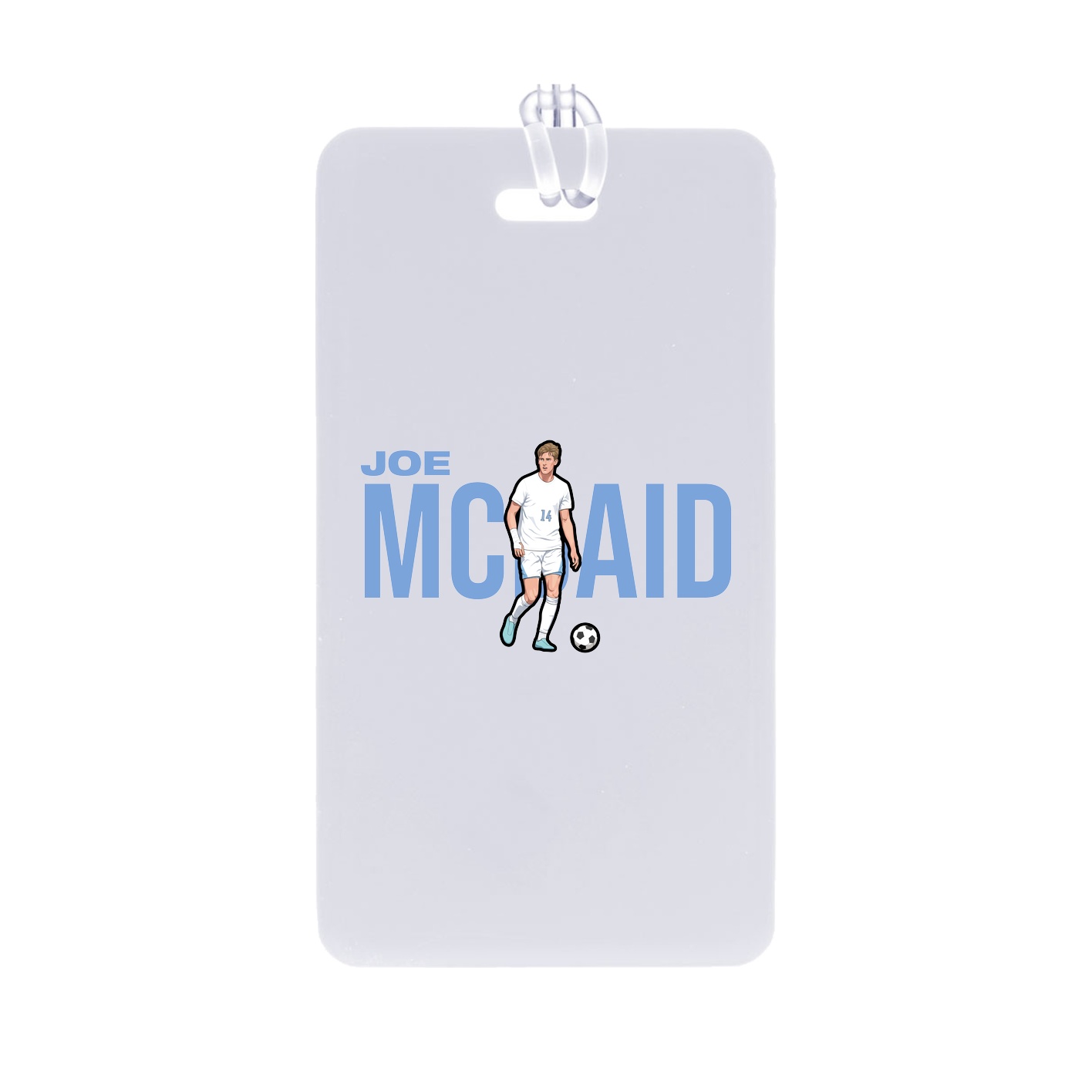 Bag Tag — Player Name in Classic