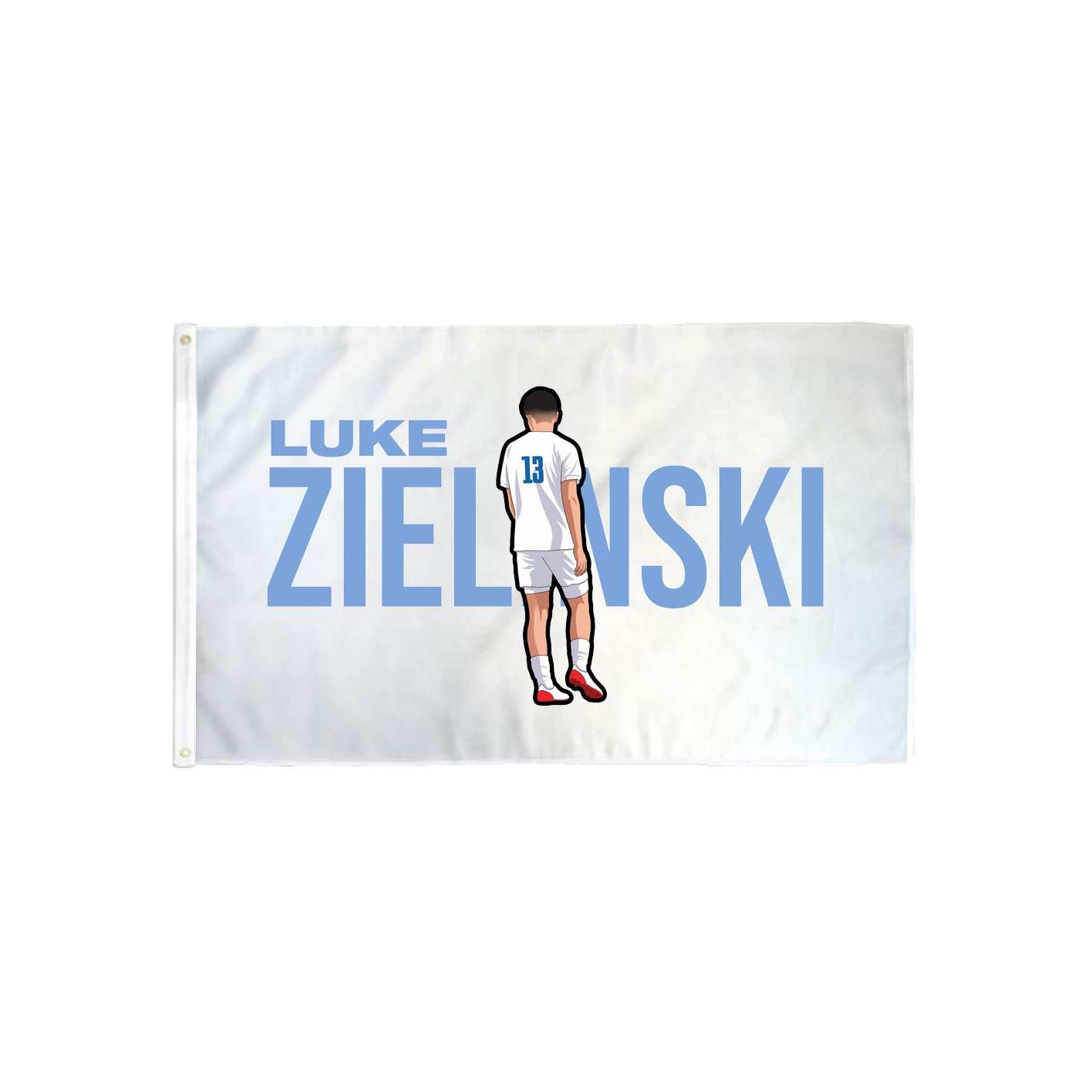 3x5 Flag — Player Name in Classic