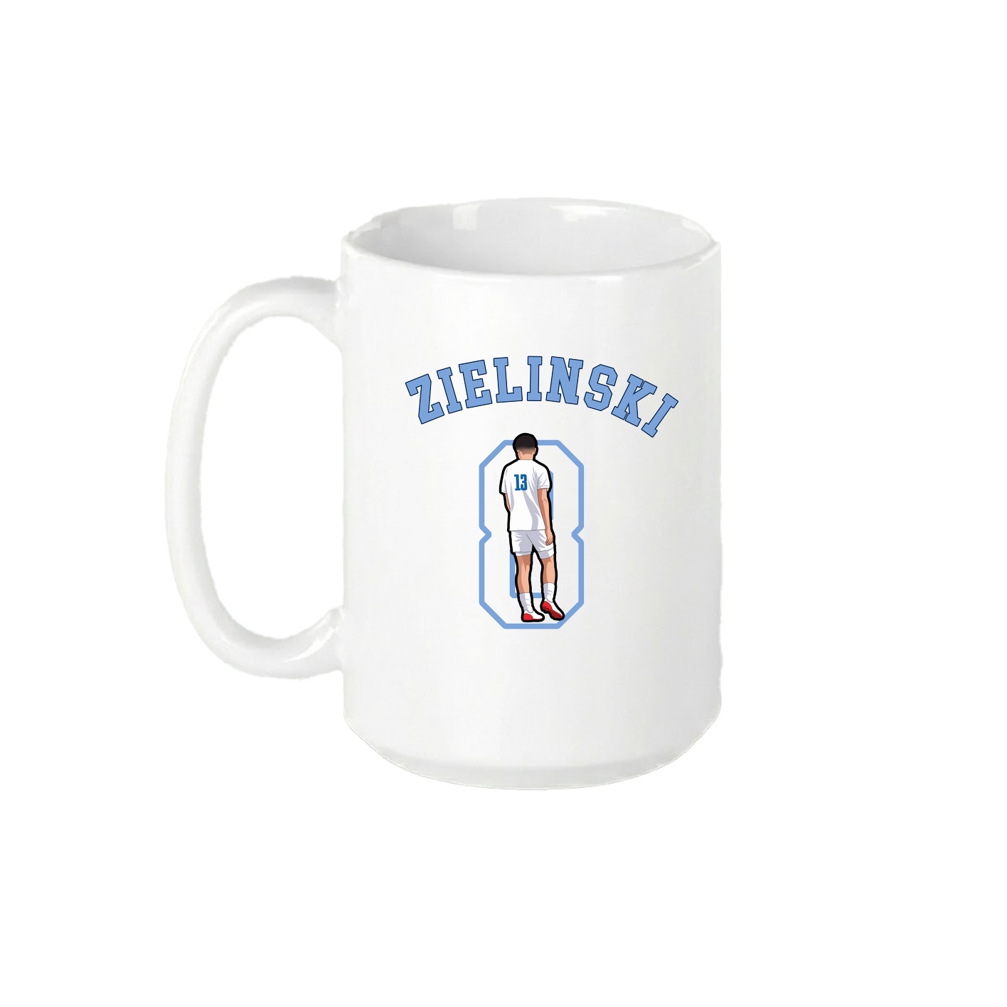 15oz Coffee Mug — Shirsey Arch in White