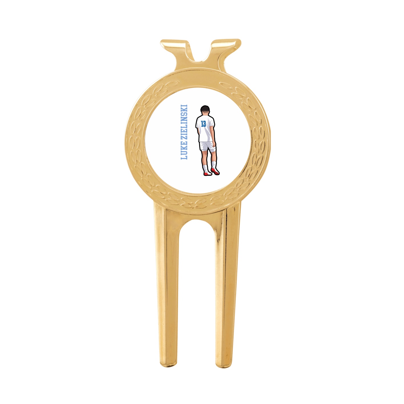 Divot Tool with Ball Marker — Name Vertical in Classic