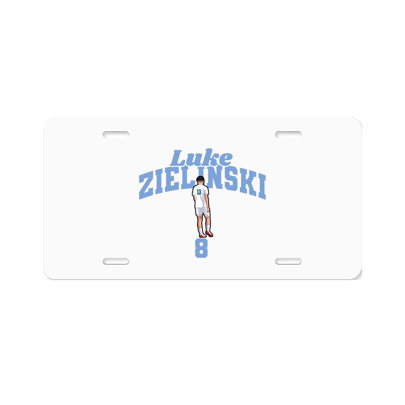 License Plate — Signature Arch in Classic