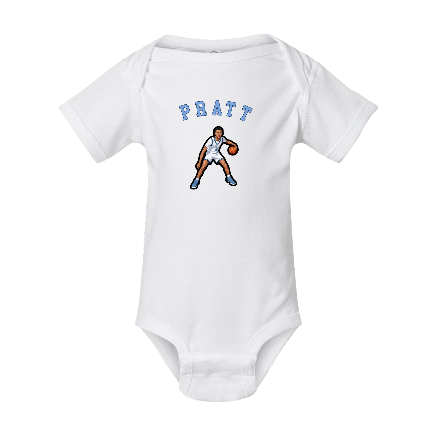 Baby Onesie — Shirsey Arch in White