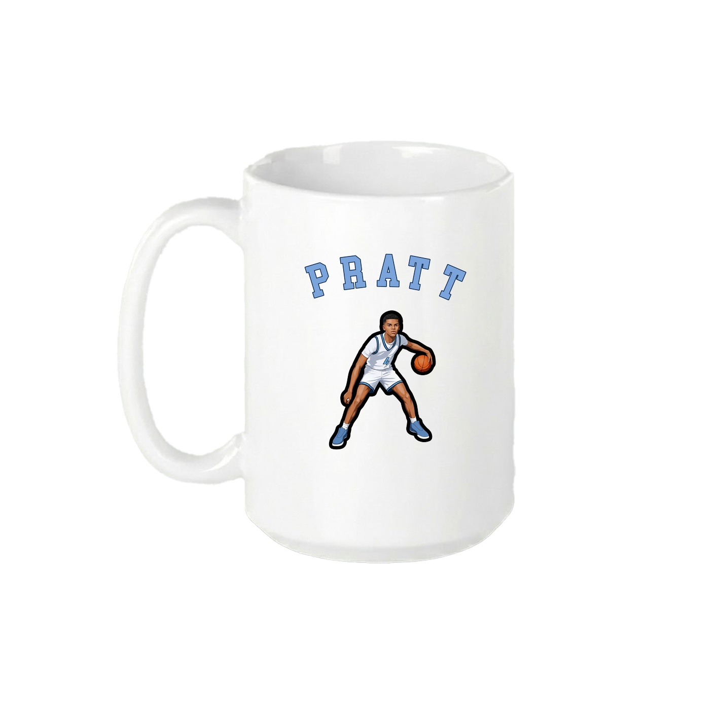 15oz Coffee Mug — Shirsey Arch in White