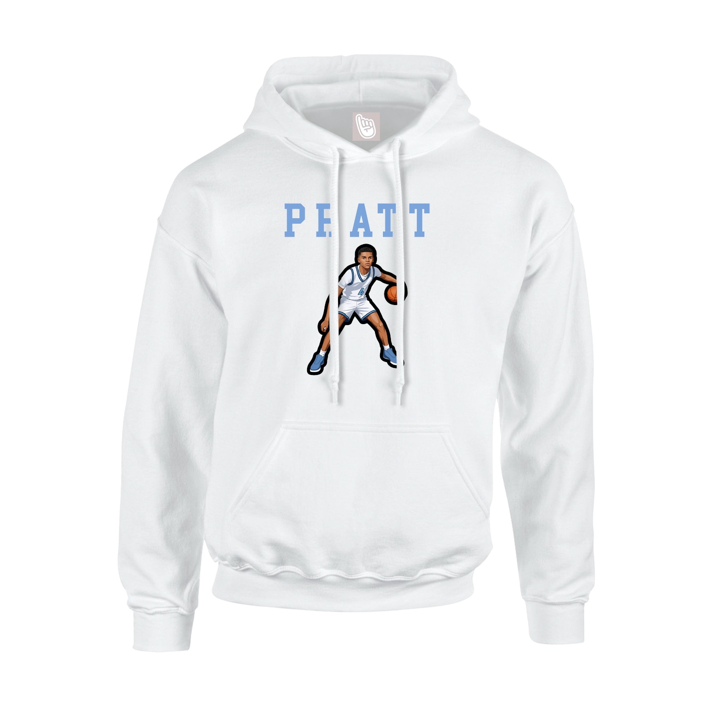 Youth Hoodie — Shirsey in White