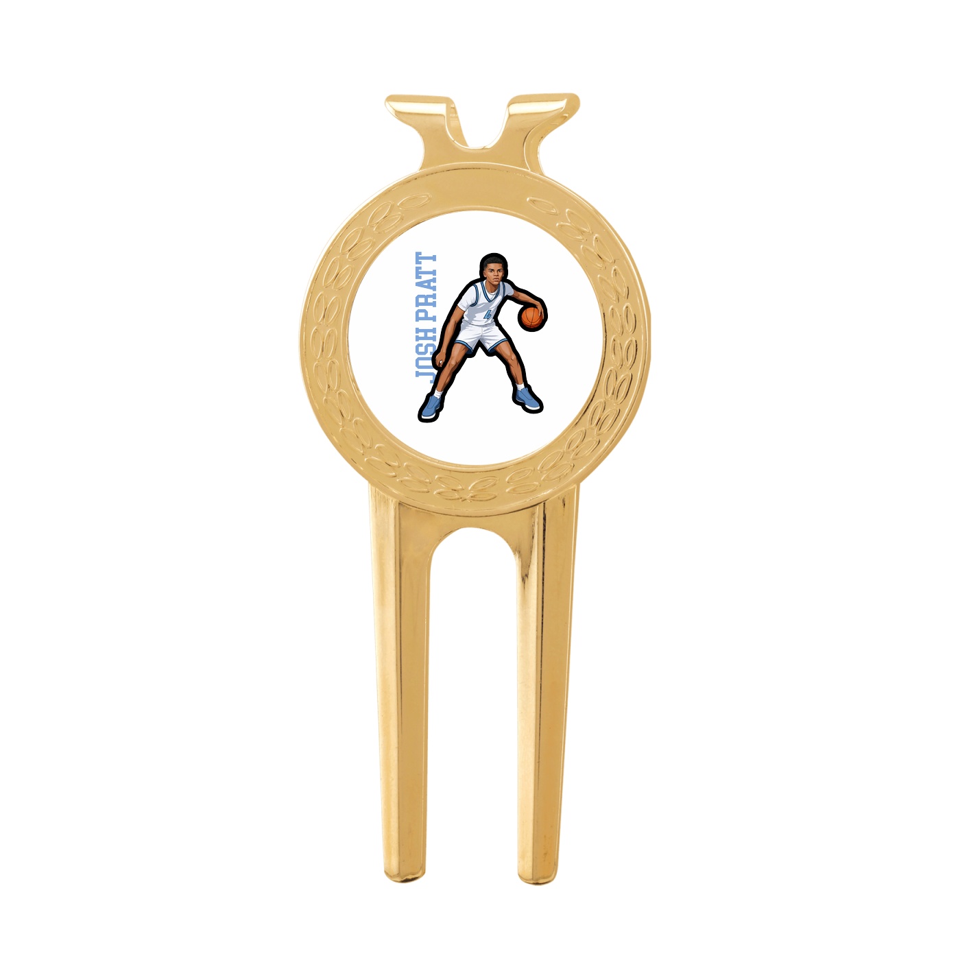 Divot Tool with Ball Marker — Name Vertical in Classic
