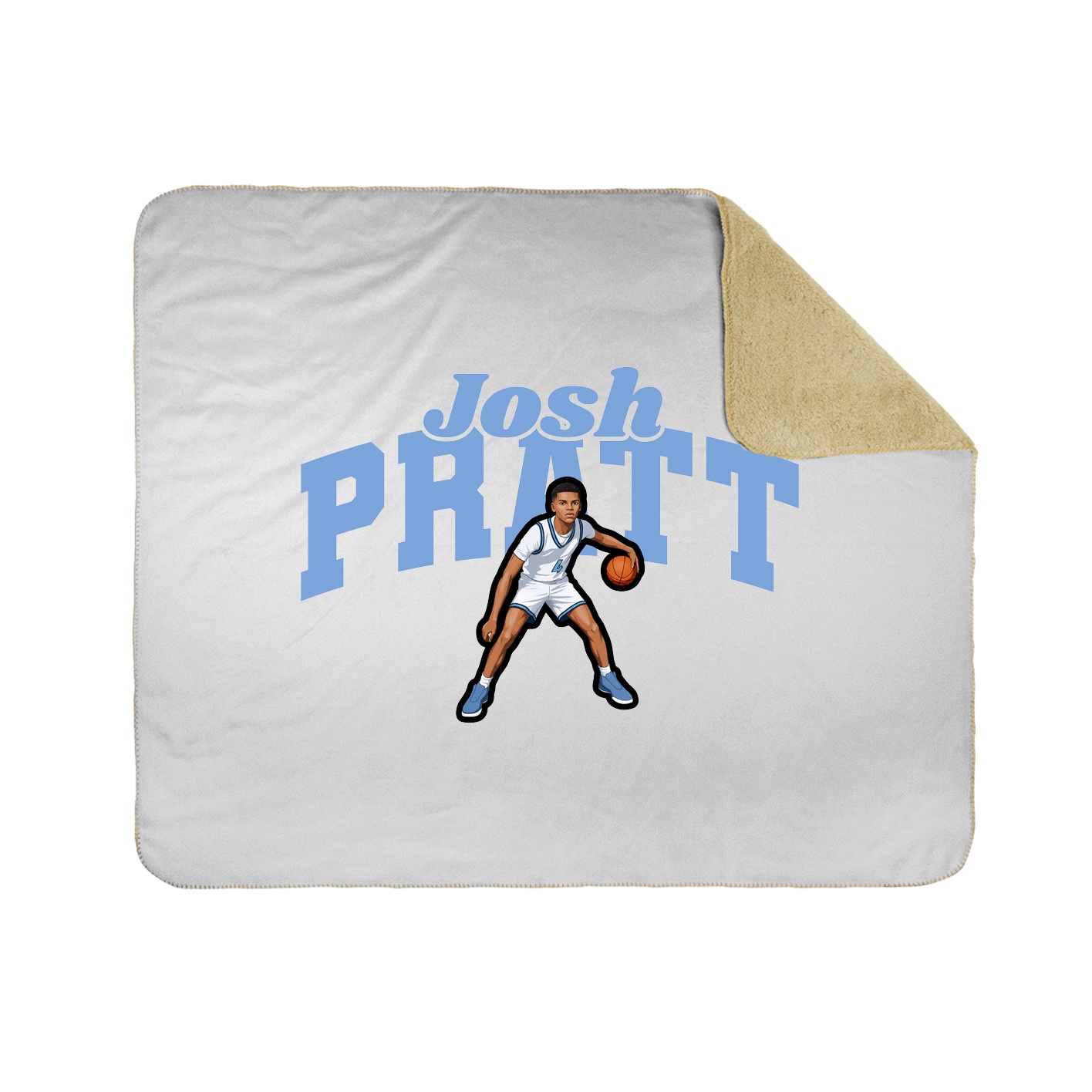 Throw Blanket — Signature Arch in White