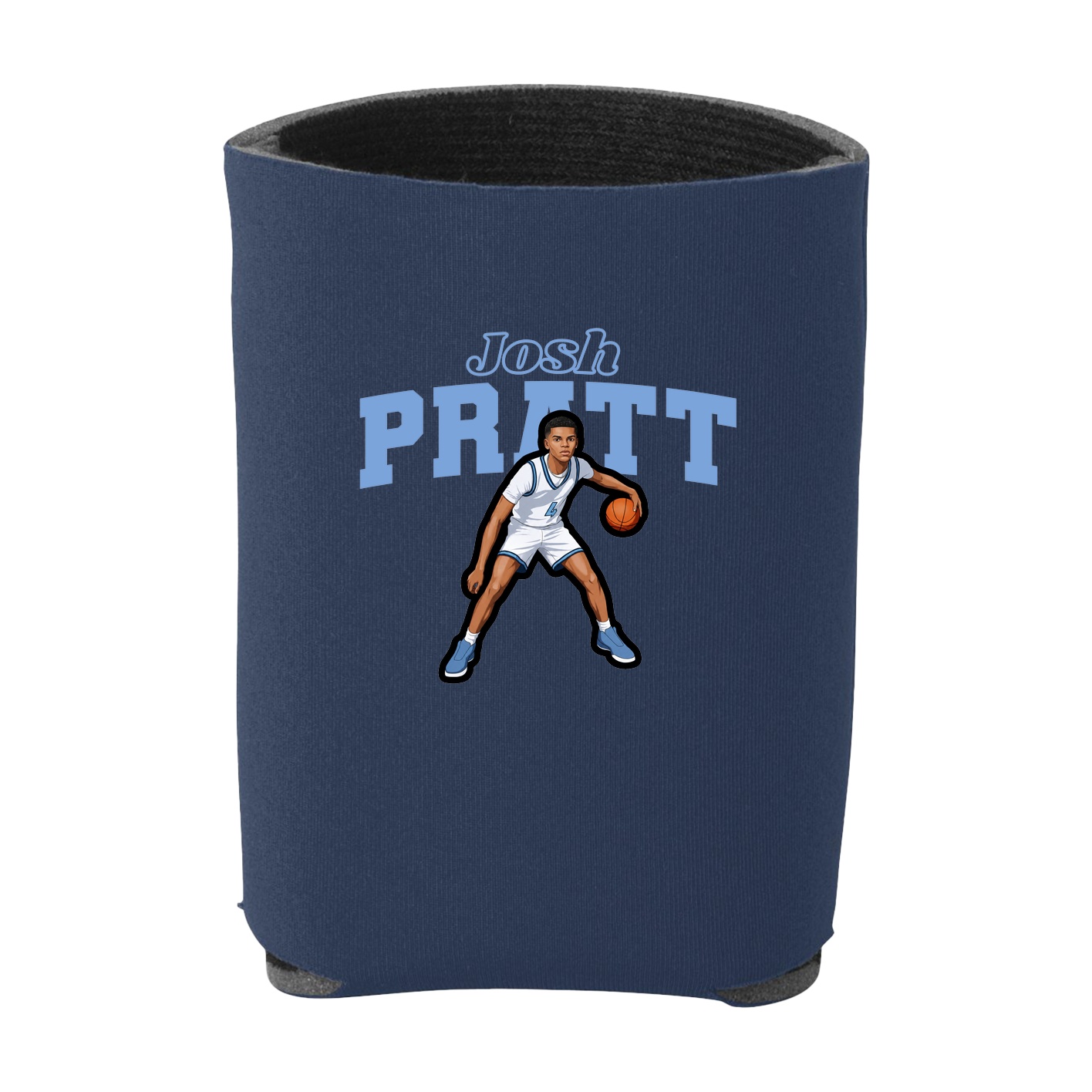 Can Holder — Name Arch in Navy