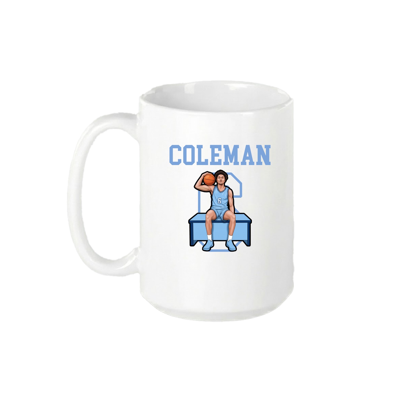 15oz Coffee Mug — Shirsey in White