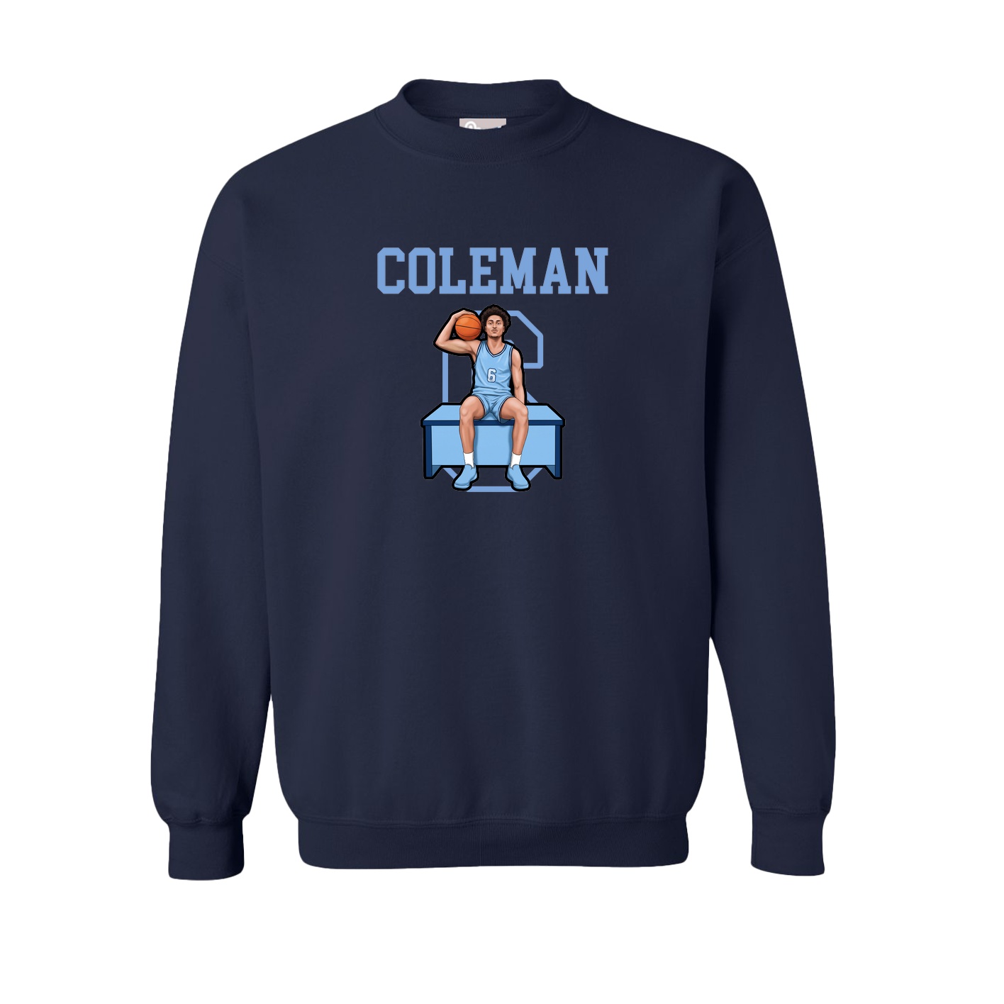 Fleece Crew — Shirsey in Navy