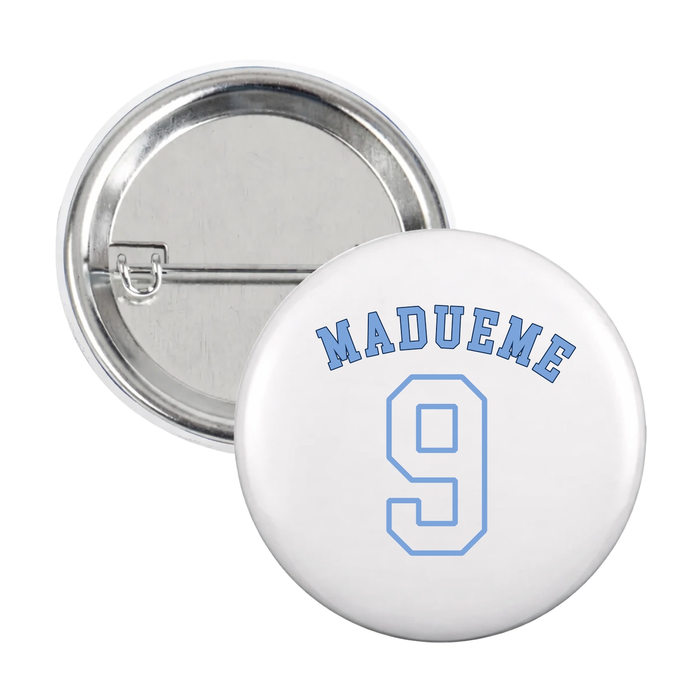 Game Day Button — Shirsey Arch in White