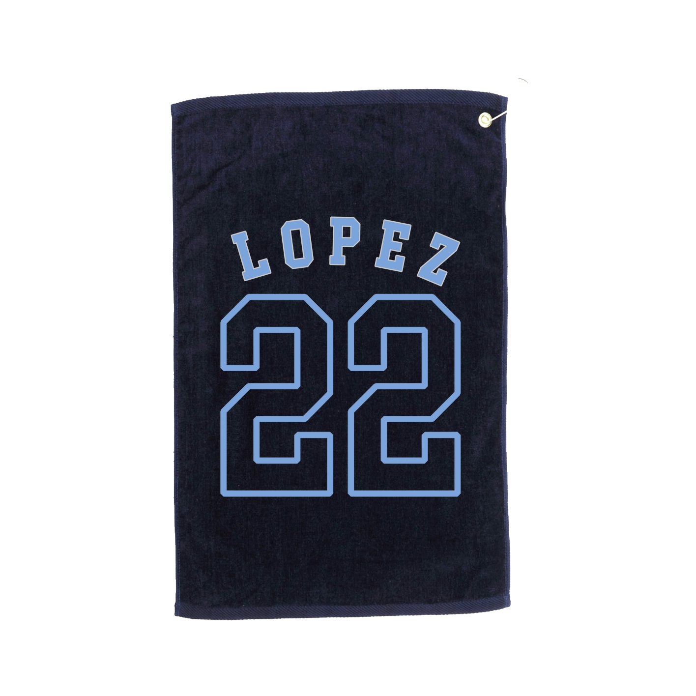 Golf Towel — Shirsey Arch in Navy