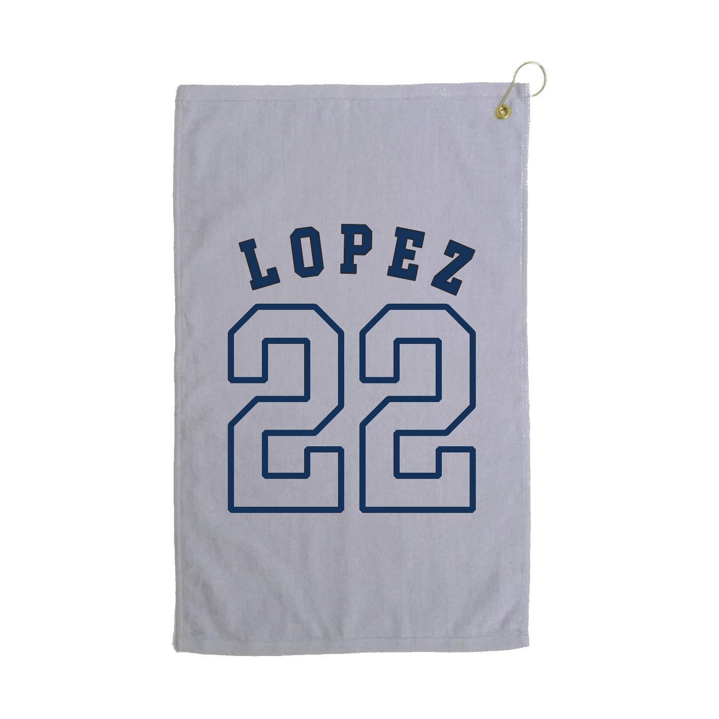 Golf Towel — Shirsey Arch in Grey