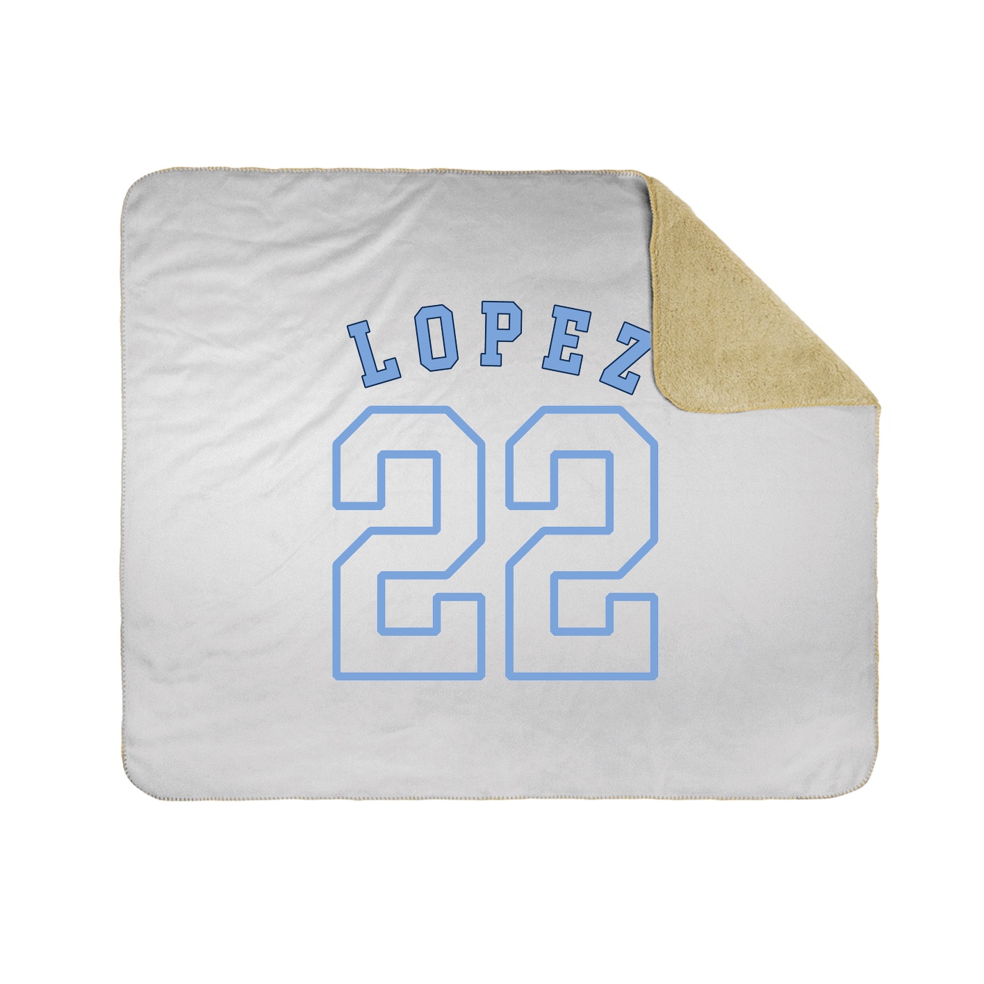 Throw Blanket — Shirsey Arch in White