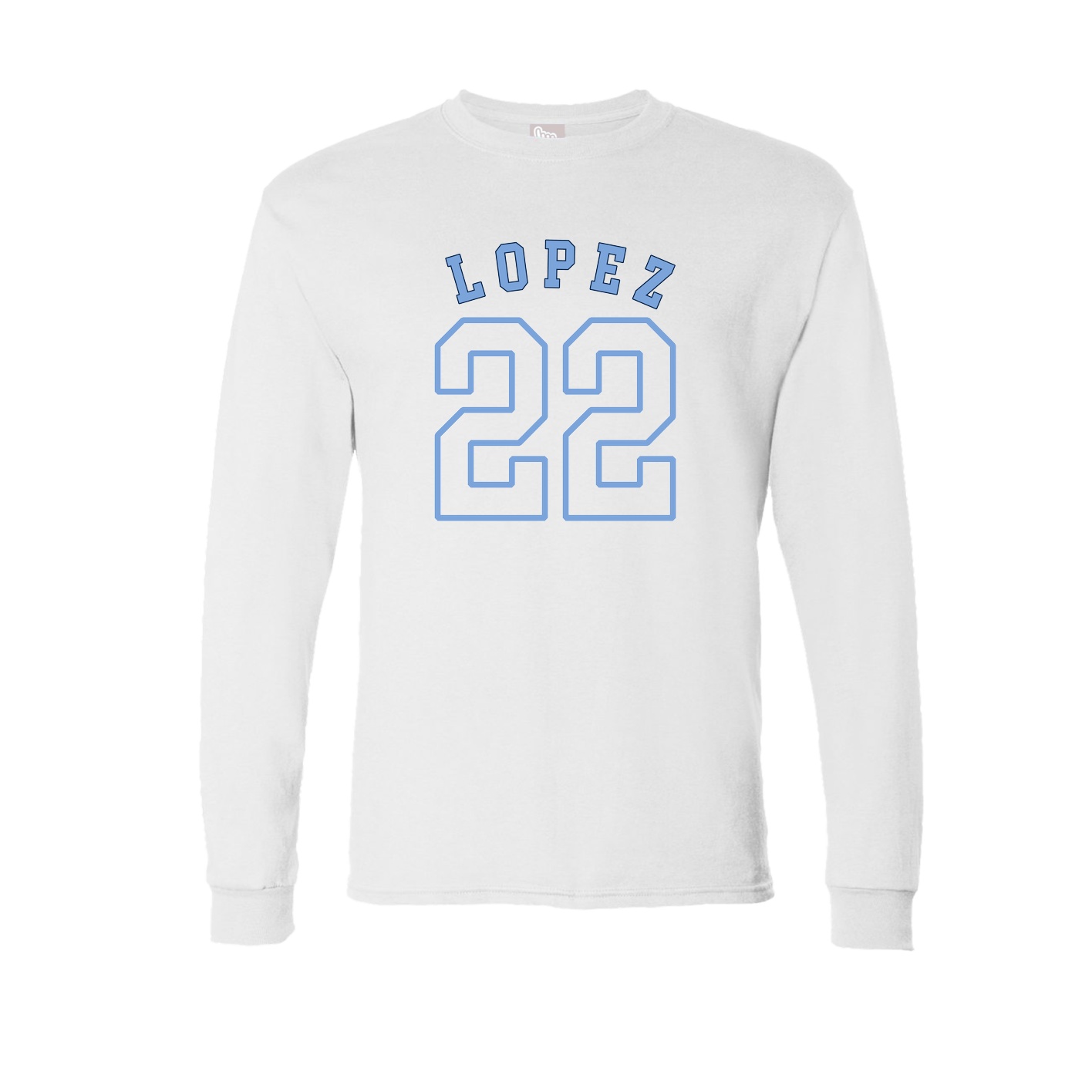 Long Sleeve Tee — Shirsey Arch in White
