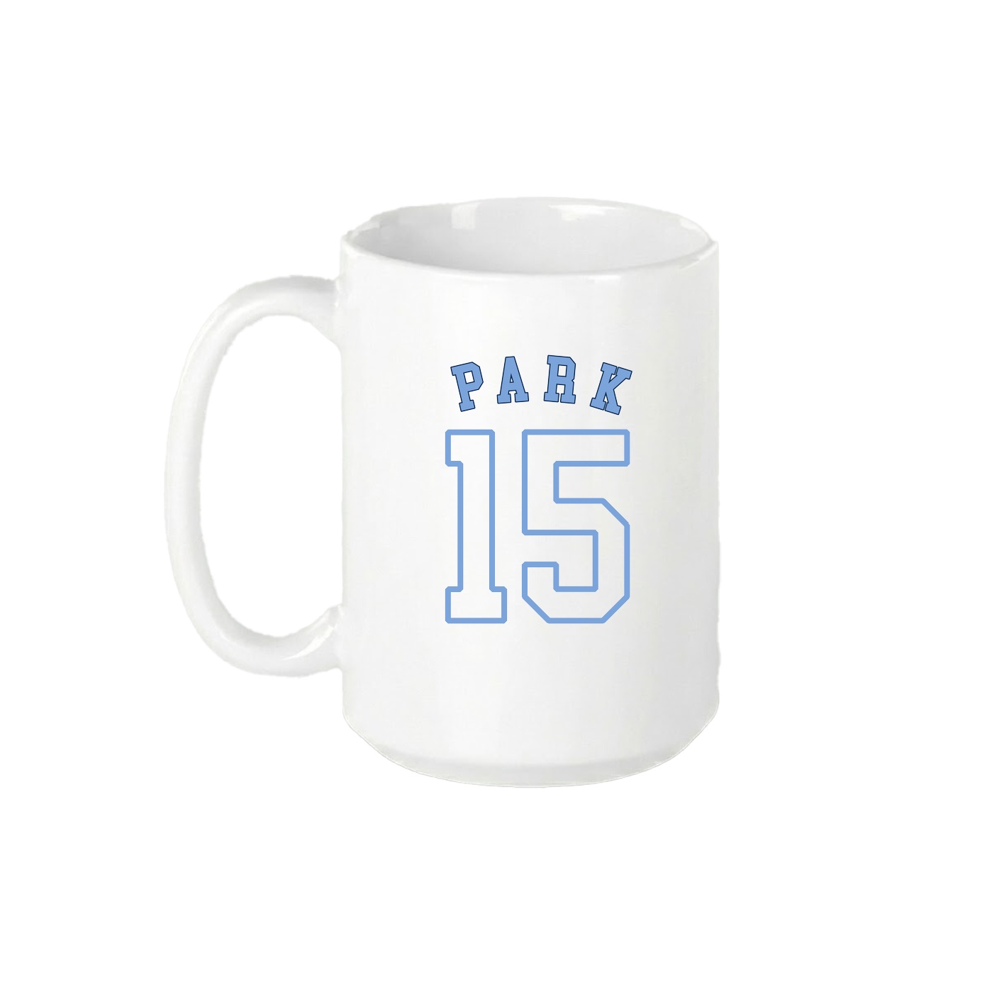 15oz Coffee Mug — Shirsey Arch in White