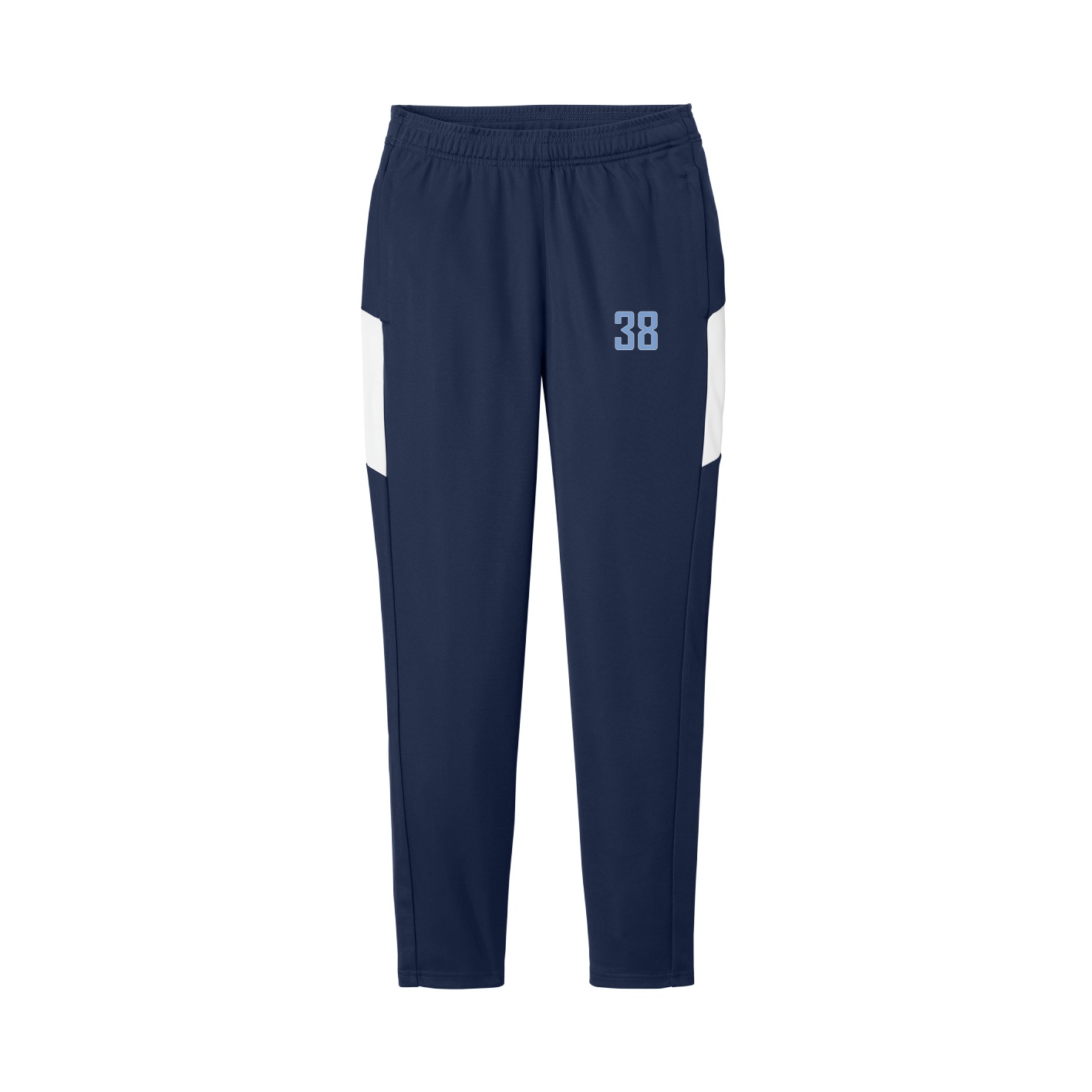 Women's Team Travel Pant — Front Shirsy in Navy/White