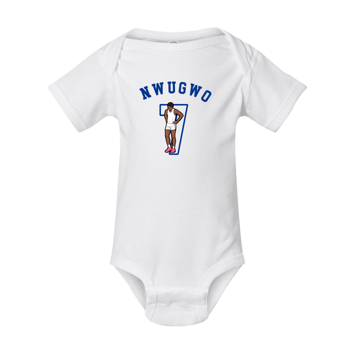 Baby Onesie — Shirsey Arch in White