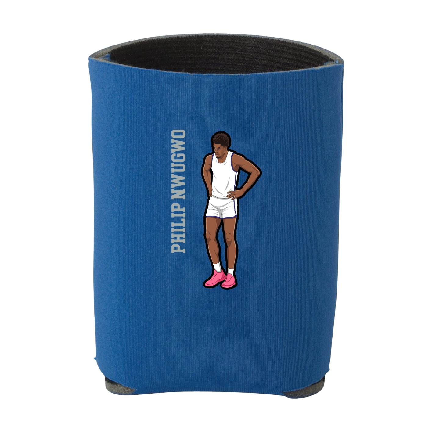 Can Holder — Name Vertical in Royal