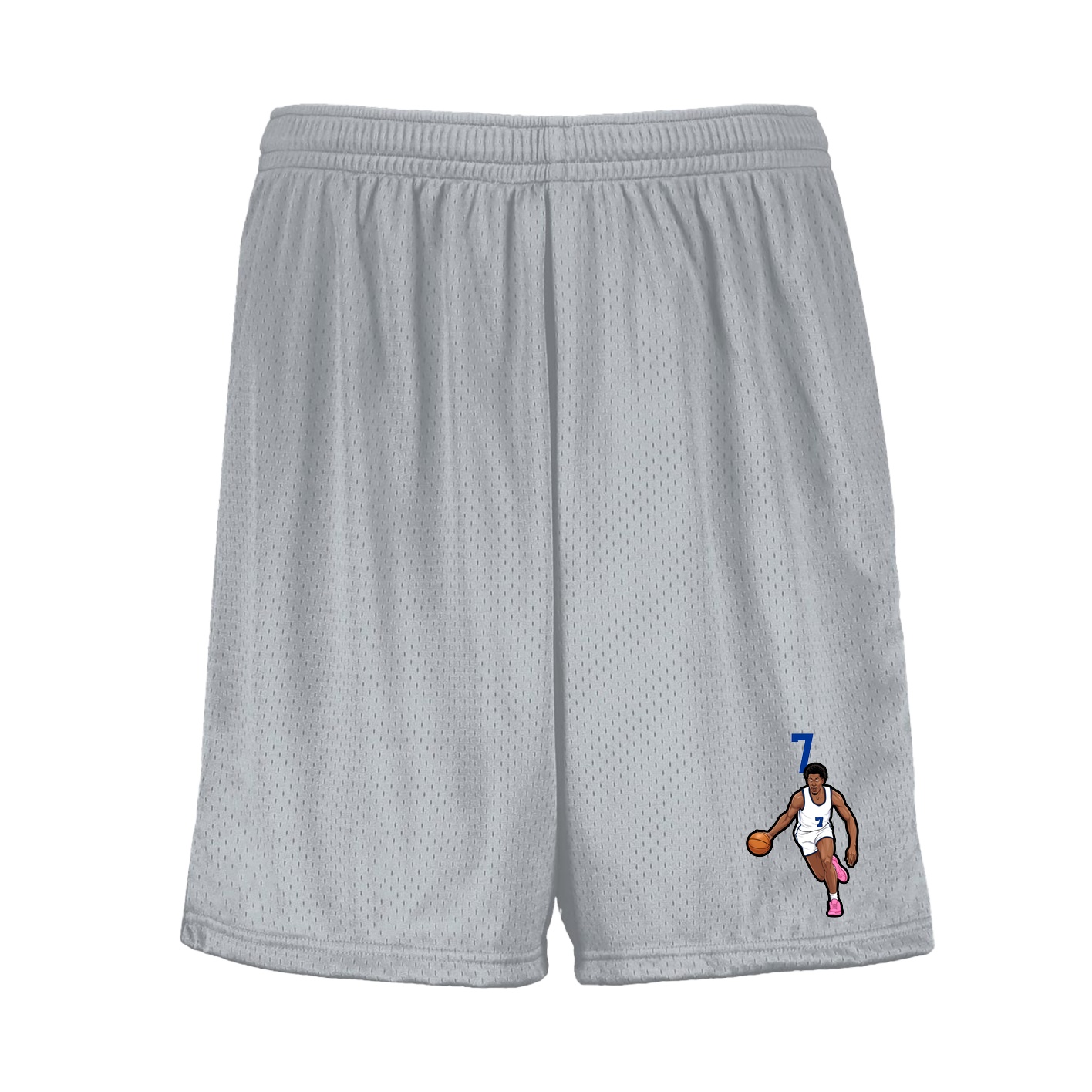 Shorts — Number Top in Silver