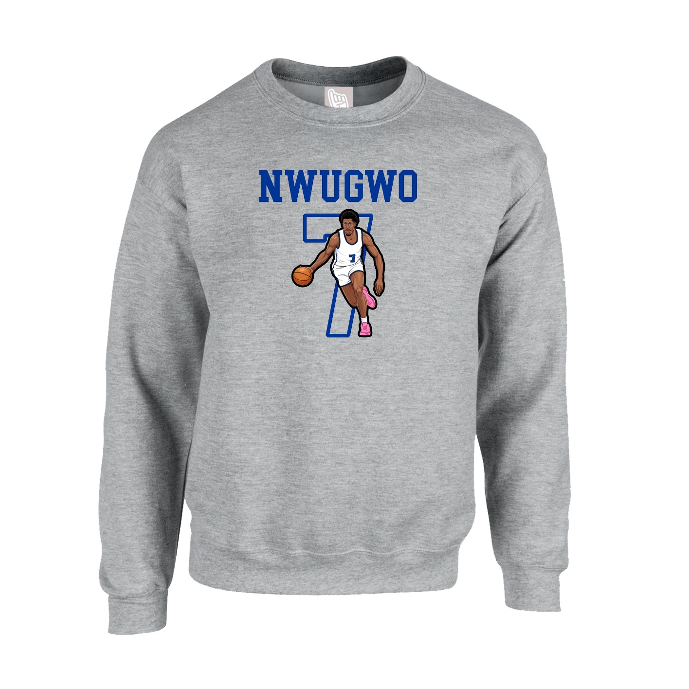 Fleece Crew — Shirsey in Grey