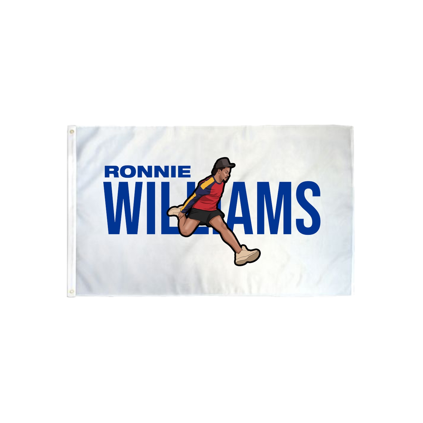 3x5 Flag — Player Name in Classic