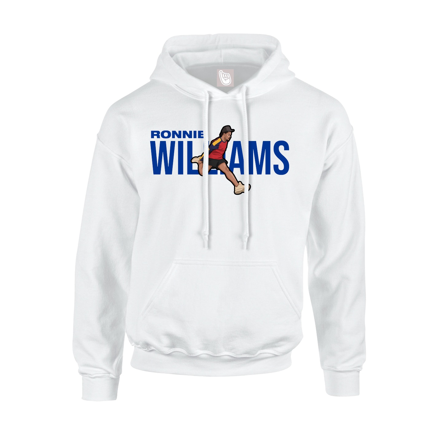 Hoodie — Player Name in White