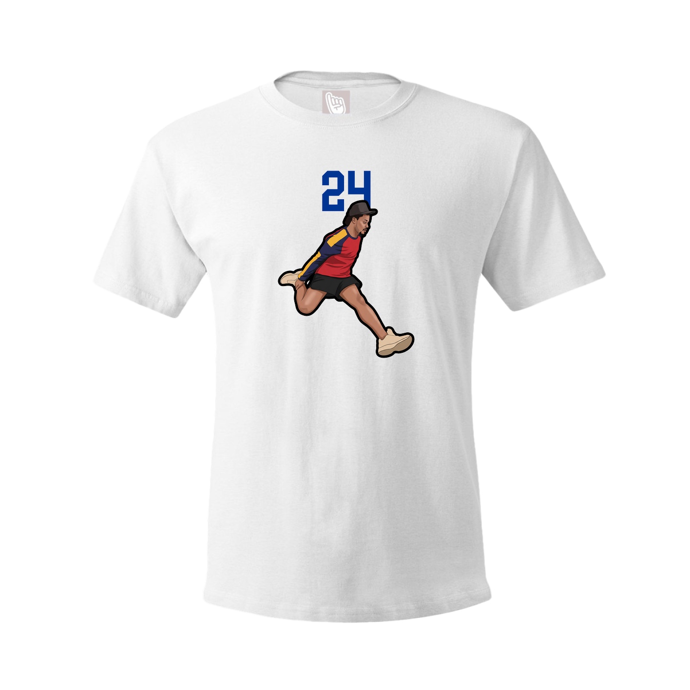 Tee — Number Top in White