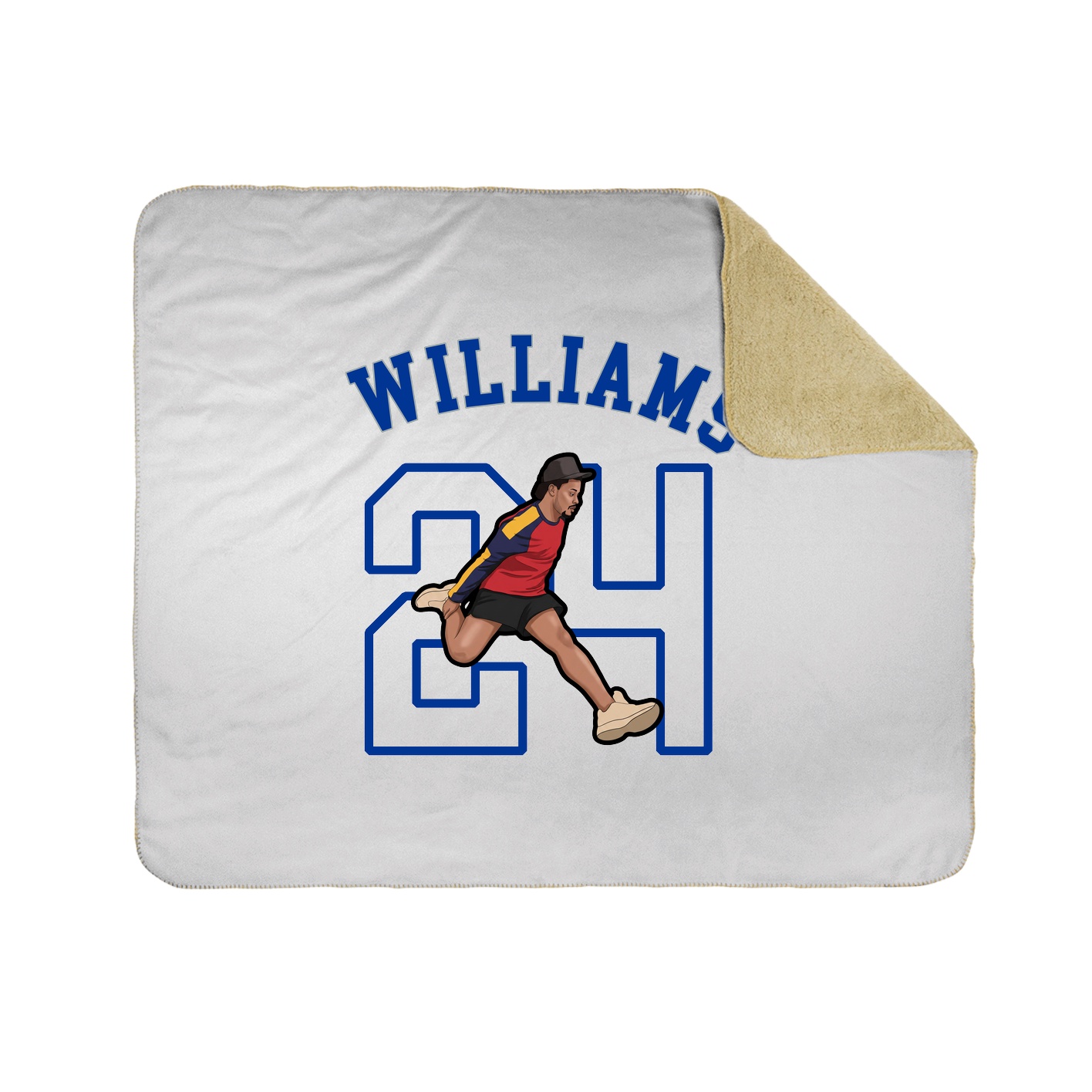 Throw Blanket — Shirsey Arch in White