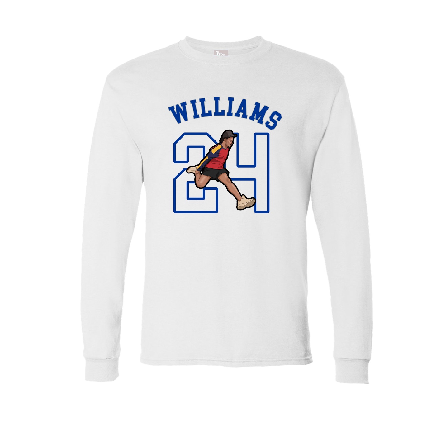 Long Sleeve Tee — Shirsey Arch in White