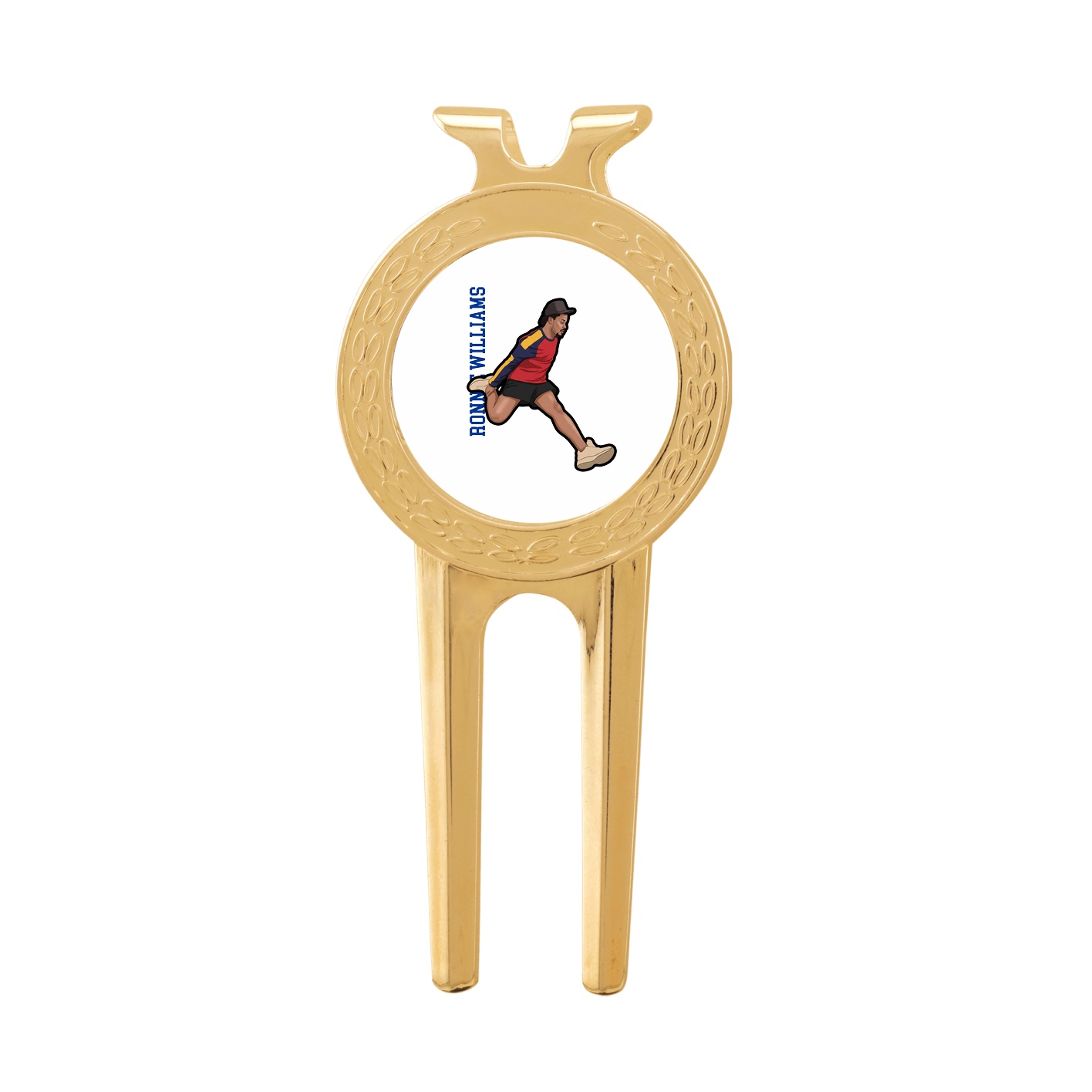 Divot Tool with Ball Marker — Name Vertical in Classic