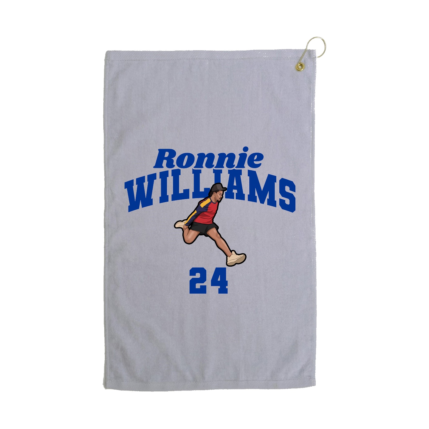 Golf Towel — Signature Arch in Grey