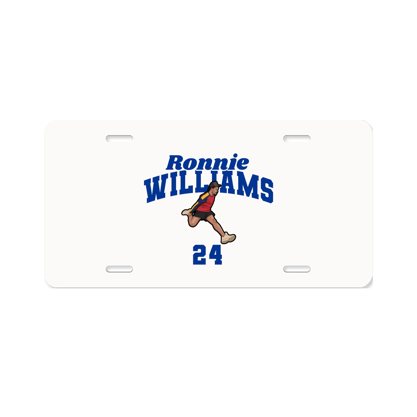 License Plate — Signature Arch in Classic