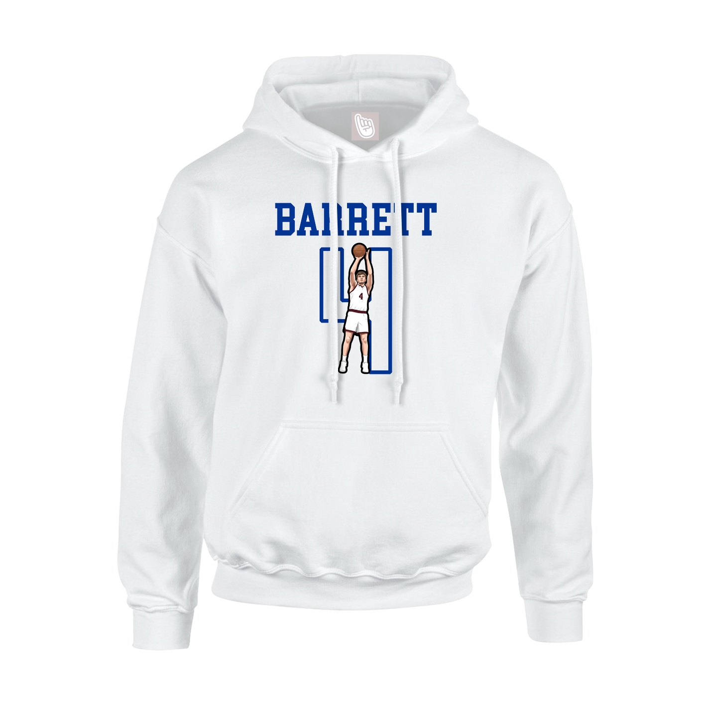 Hoodie — Shirsey in White