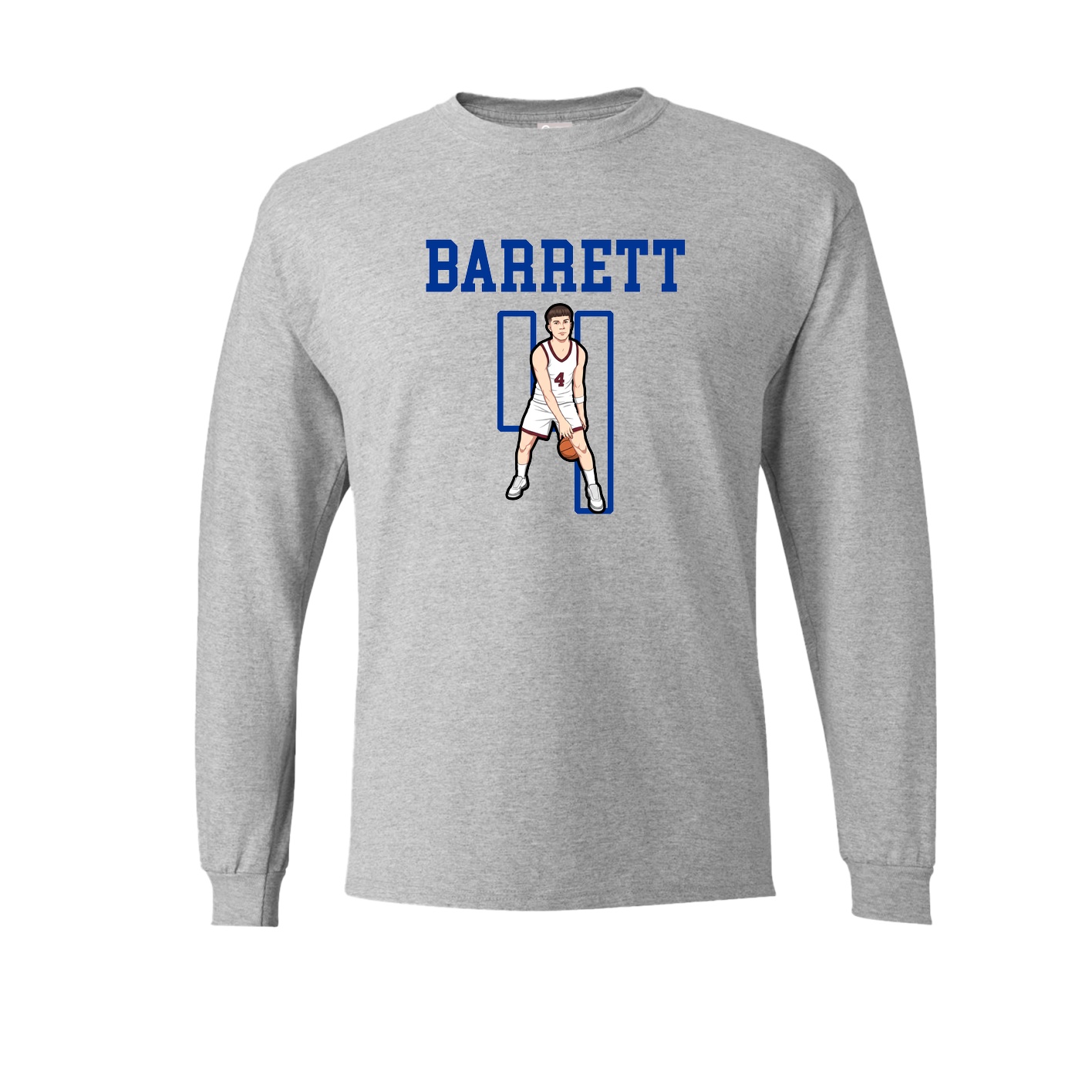 Long Sleeve Tee — Shirsey in Grey