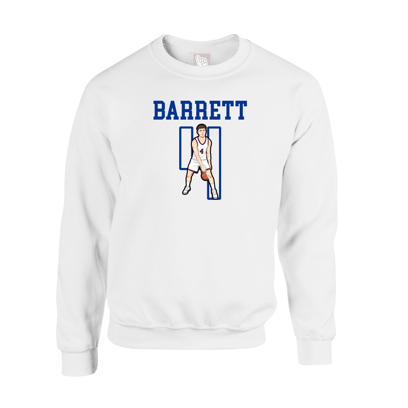 Fleece Crew — Shirsey in White