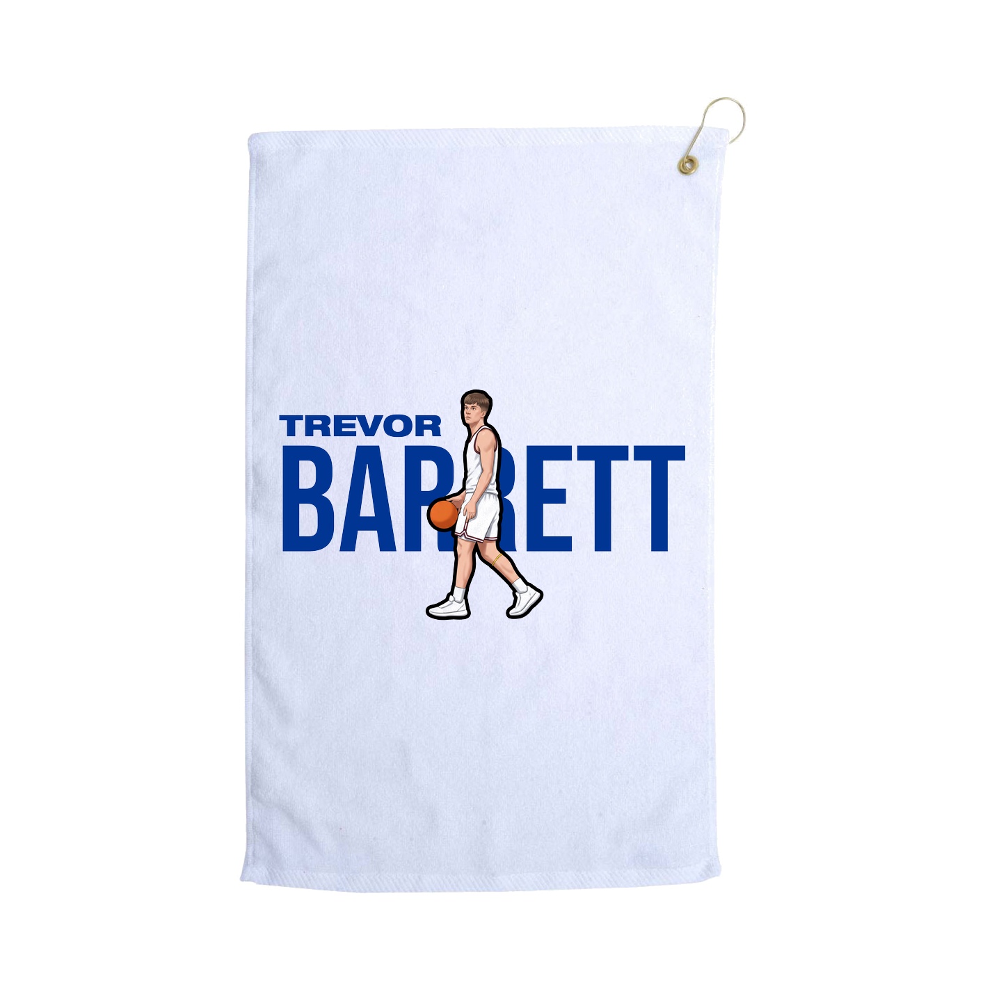 Golf Towel — Player Name in White